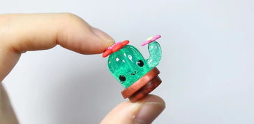 萌翻朋友圈！DIY樹脂仙人掌手工藝品，讓生活充滿可愛綠意